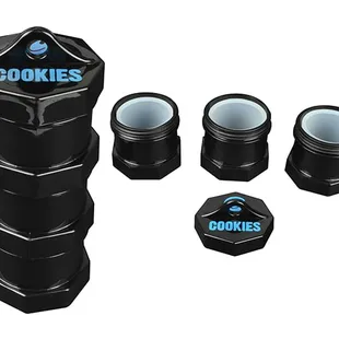 Cookies stackable rubber slicks.