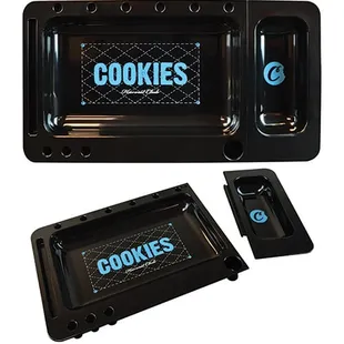 Cookies GoodLife 2.0 Rolling Tray w/ Removable Ash Tray Black.