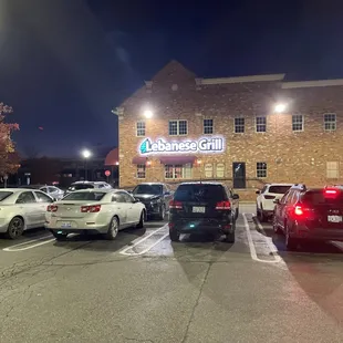 cars parked in a parking lot