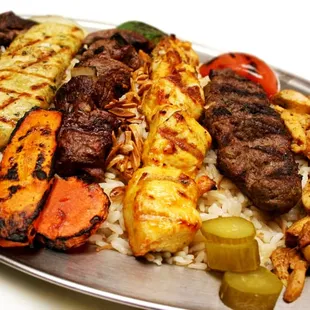 House Specialty "House combo for 2.  A Super Fresh Generous Platter