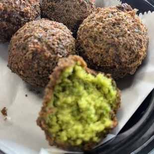 Falafel nugget (inside goodness)