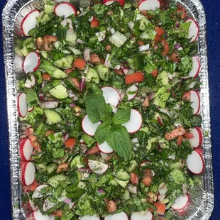 Fattoush Salad for catering