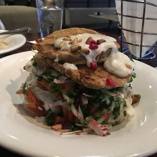 Eggplant Fatteh