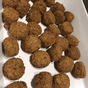 We made falafels