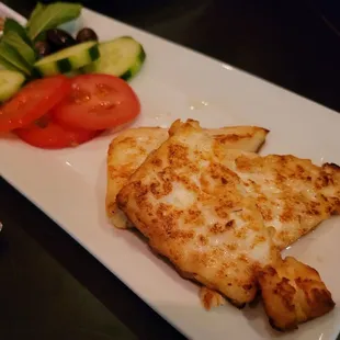 Halloumi cheese appetizer