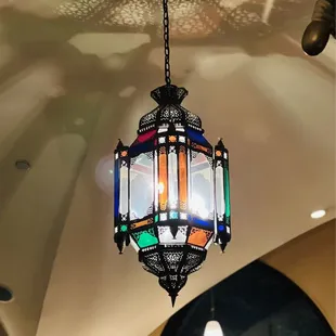 Beautiful lamp at Lebanese Tavern Pentagon