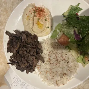 Shawarma Sandwich Platter