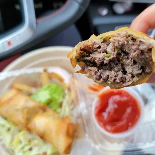 Stuffed shawarma rolls