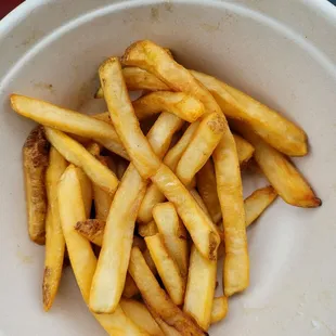 Fries and garlic