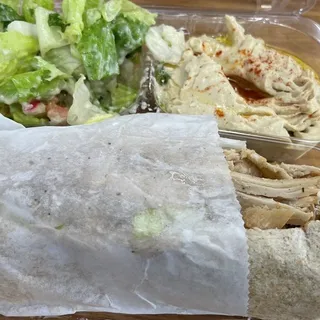 Chicken Shawarma Sandwich Platter
