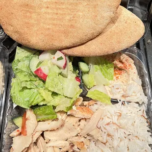 Taverna Platter with chicken