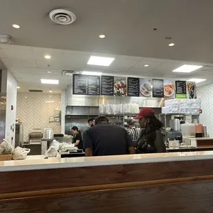 Inside
