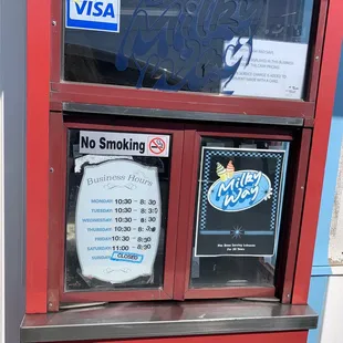 Up-charge of 4% for credit cards! Bring cash. Open Monday thru Saturday for lunch and dinner.