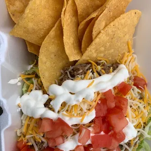 Taco salad. $6.