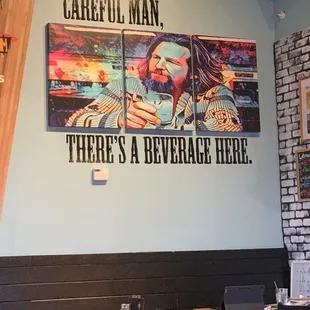 Careful man, there&apos;s a beverage here.
