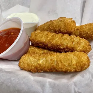 Fried cheese