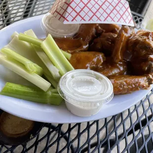 Gold Rush Flavor Wings  (10)