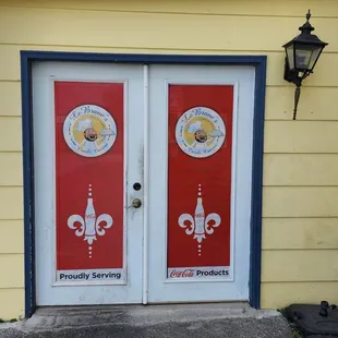 Outside doors