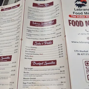 menu, sushi and sashimi