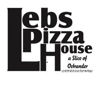 the logo for lebs pizza house