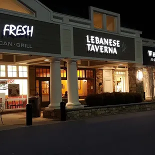 Storefront for Lebanese Taverna