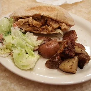 Chicken Shawarma Platter at Lebanese Taverna
