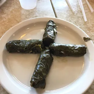Grape Leaves Platter