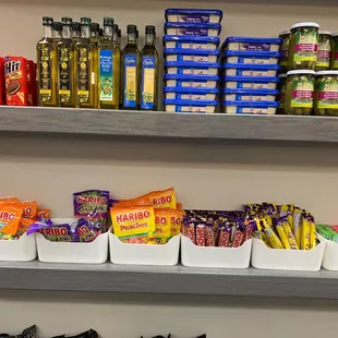 Some snacks you can buy