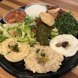 Lebanese Feast platter