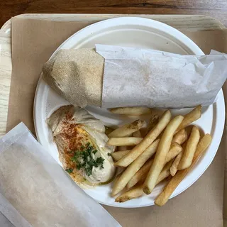 Beef Shawarma Sandwich Platter