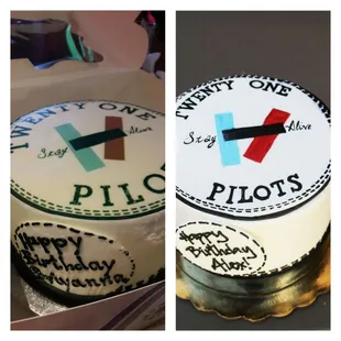 Left is what I received, right is the picture I gave to them.