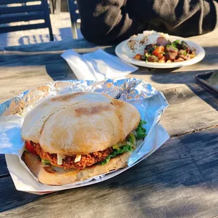 Quinoa Lentil Burger