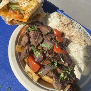 Lomo Saltado was amazinggg. I&apos;m very big on seasoning. Not over seasoned but properly seasoned foods. This was amazing 10/10!!