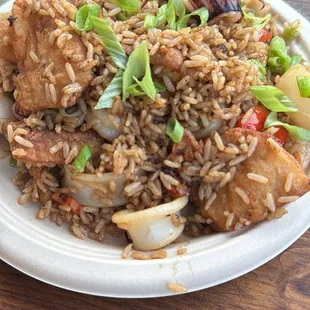 Seafood fried rice