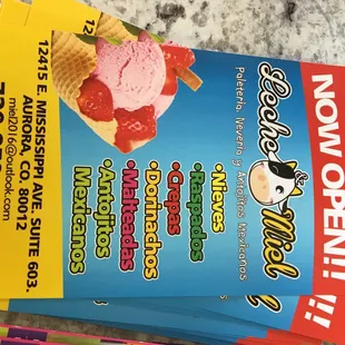 Now open