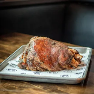 Pork with crispy skin