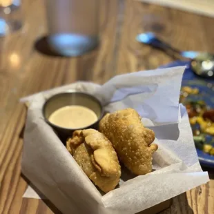 Braised brisket empanadas