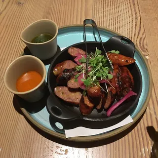 Chorizo & Jalapeno-Cheddar Wild Boar Sausages