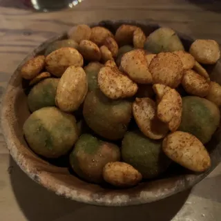 Fried Olives and Marconas