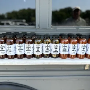 8oz bottled sauces