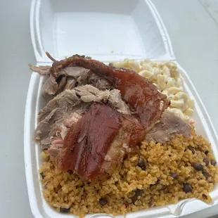 #2 with macaroni salad.