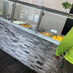 Beautiful cafeteria style selection