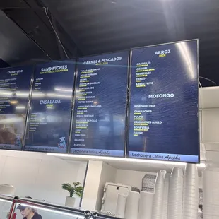 Best menu pic I could get.
