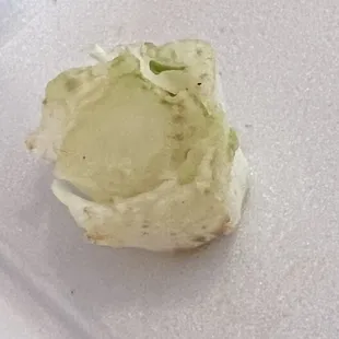 Lettuce core in my salad.