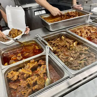 Hot entrées