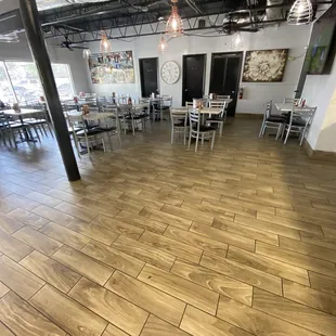 Restaurant dining area
