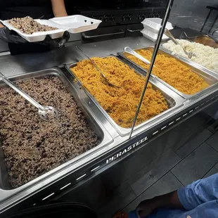 Mountains of fresh rice