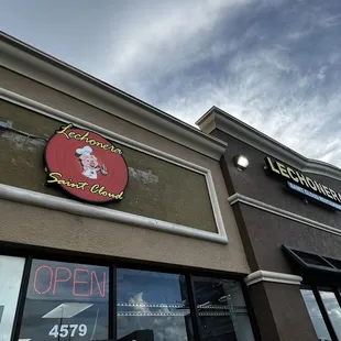 Outside signage