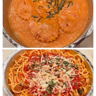 Lobster Ravioli and Spaghetti Bolognese DELICIOUS - August 31, 2024