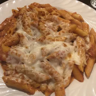 Baked Ziti Alla Parmigiana